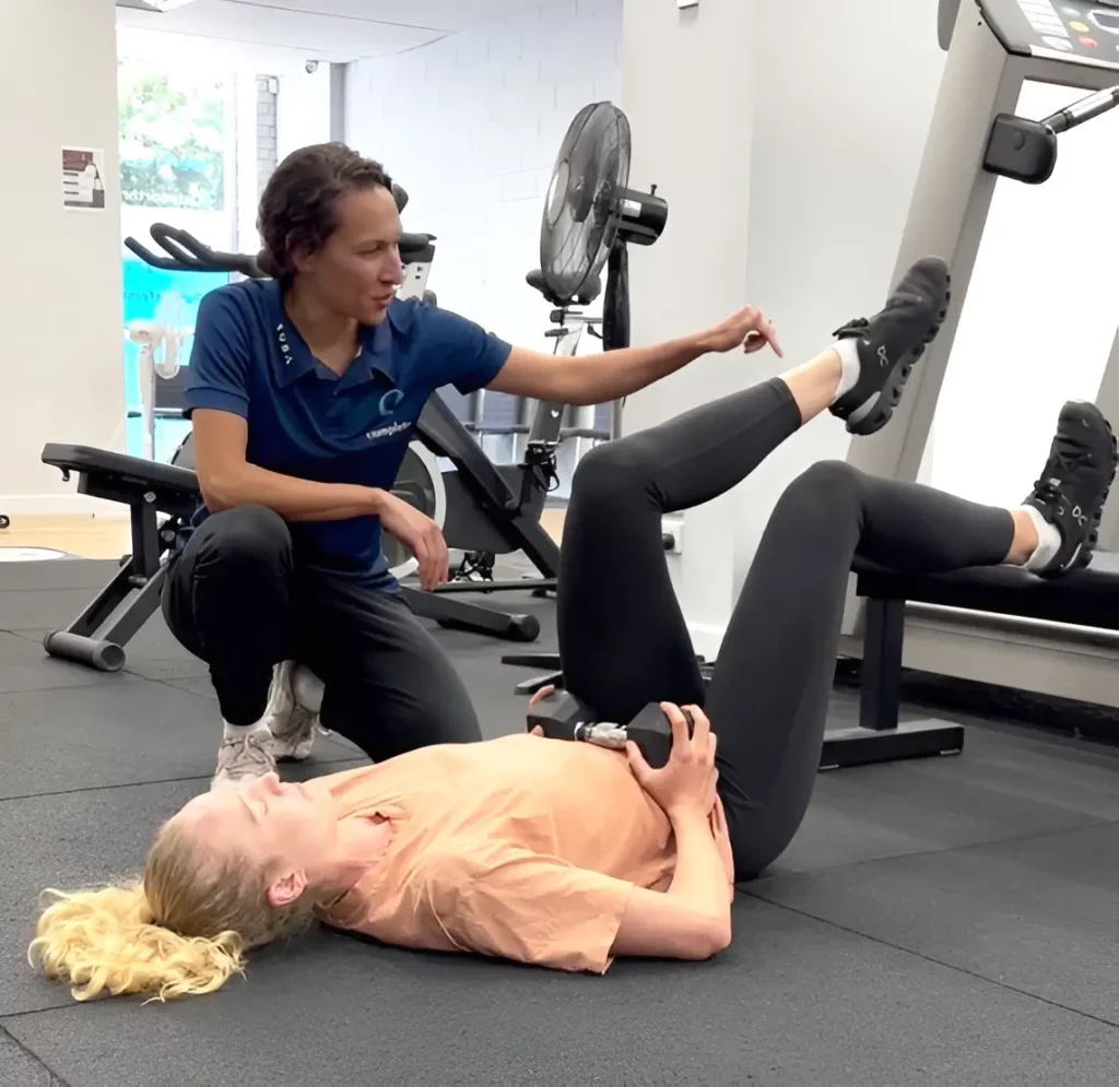 Guided rehabilitation exercise with Ni'ia