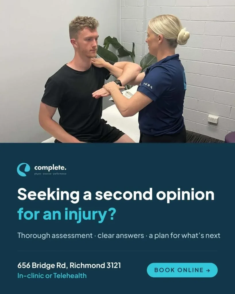 Seeking a second opinion for an injury